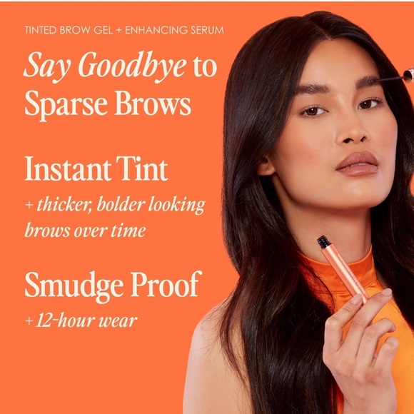 Grande Cosmetics GrandeBrow 2-in-1 Tinted Brow Gel Bundle of 2 Shade Medium - Picture 8 of 16